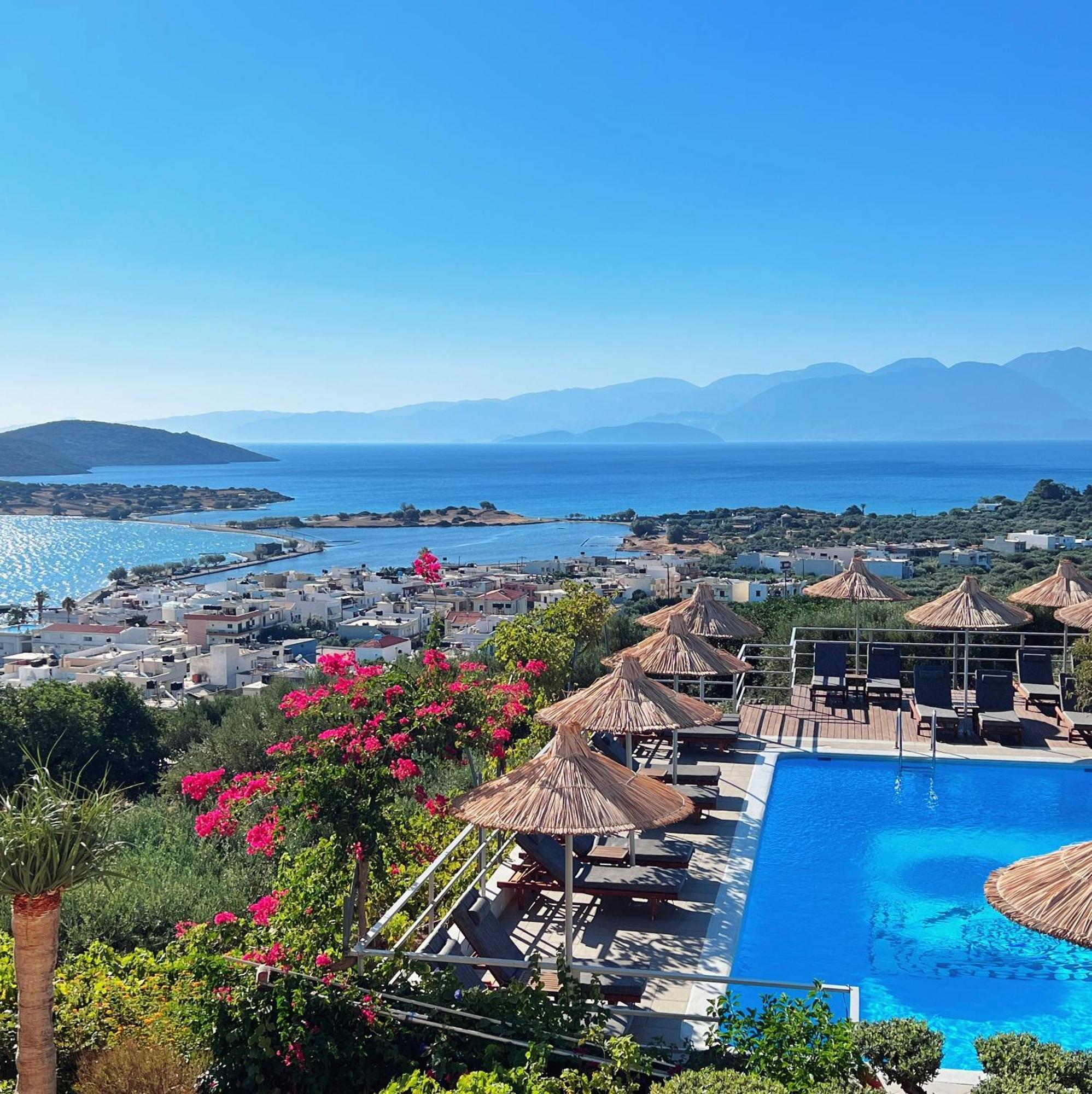 Elounda Heights (Adults Only)アパートホテル エクステリア 写真